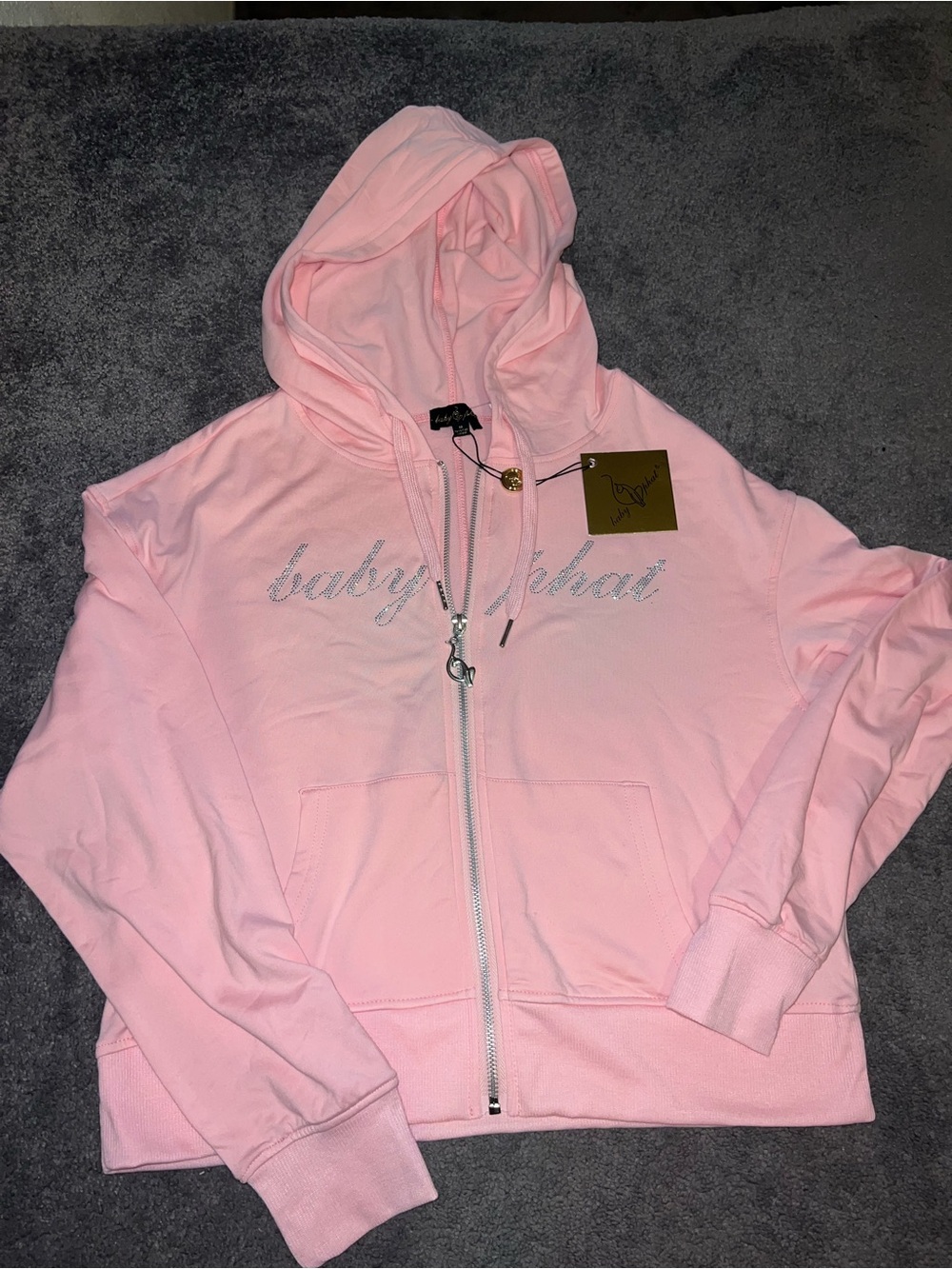 Baby Phat Blinged out Pink jacket